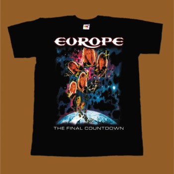 EUROPE T-SHIRT - THE FINAL COUNTDOWN