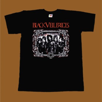 BLACK VEIL BRIDES T-SHIRT - BAND 2