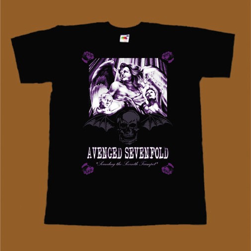 AVENGED SEVENFOLD T-SHIRT - SOUNDING THE SEVENTH TRUMPET