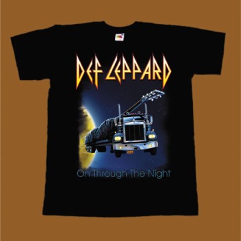 DEF LEPPARD T-SHIRT - ON THROUGH THE NIGHT 2