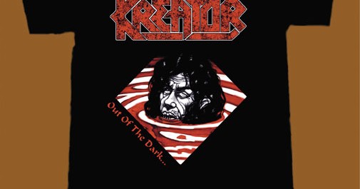 KREATOR T-SHIRT - OUT OF THE DARK