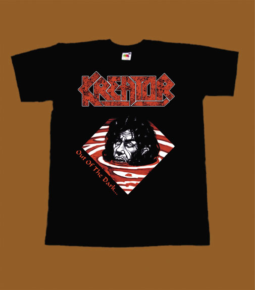 KREATOR T-SHIRT - OUT OF THE DARK