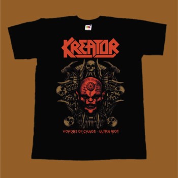 KREATOR T-SHIRT - HORDES OF CHAOS ULTRA RIOT