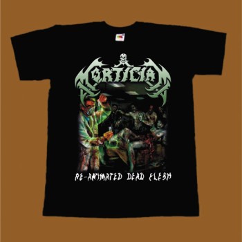 MORTICIAN T-SHIRT - RE ANIMATED DEAD FLESH