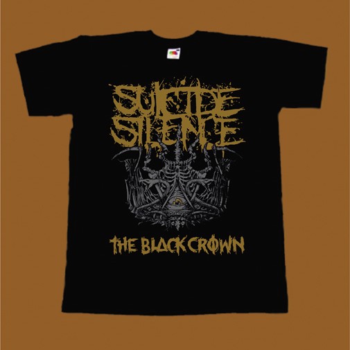 SUICIDE SILENCE T-SHIRT - THE BLACK CROWN