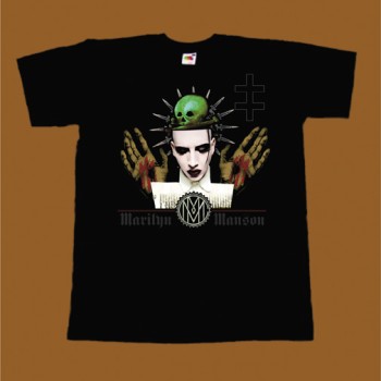 MARILYN MANSON T-SHIRT - ART COVER
