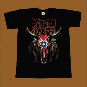 LYNYRD SKYNYRD T-SHIRT - GOAT SKULL 2