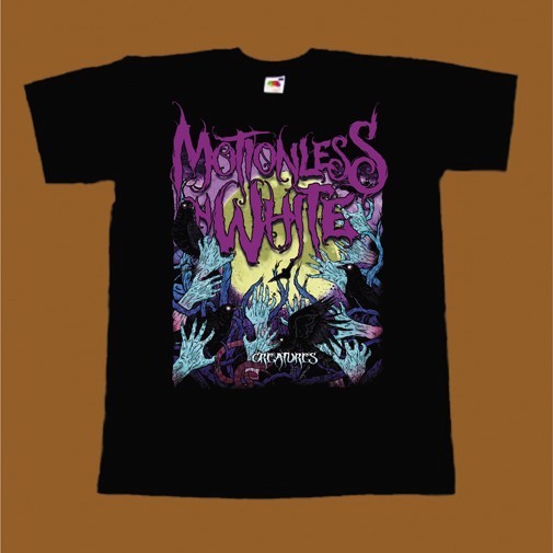 MOTIONLESS IN WHITE T-SHIRT - CREATURES 2