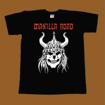 MANILLA ROAD T-SHIRT - SKULL