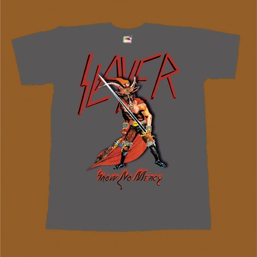 SLAYER T-SHIRT - SHOW NO MERCY 3