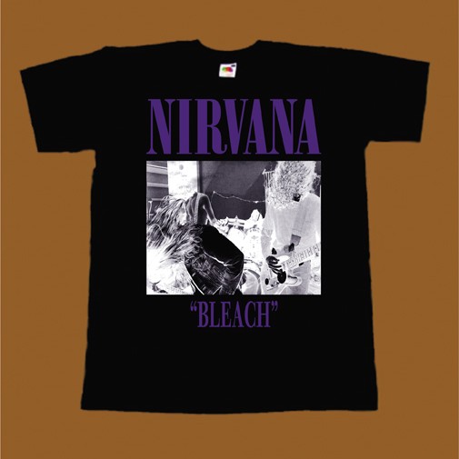 NIRVANA T-SHIRT - BLEACH