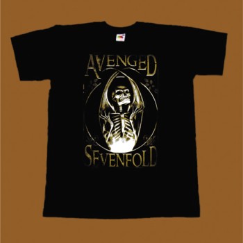 AVENGED SEVENFOLD T-SHIRT - SKELETON