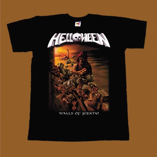 HELLOWEEN T-SHIRT - WALLS OF JERICHO