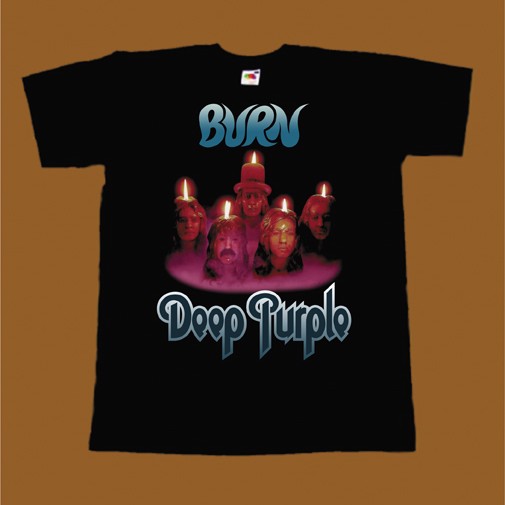 DEEP PURPLE T-SHIRT - BURN