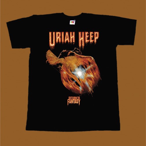 URIAH HEEP T-SHIRT - RETURN TO FANTASY