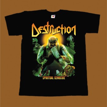 DESTRUCTION T-SHIRT - SPIRITUAL GENOCIDE