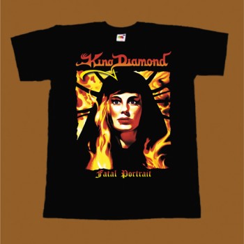 KING DIAMOND T-SHIRT - FATAL PORTRAIT