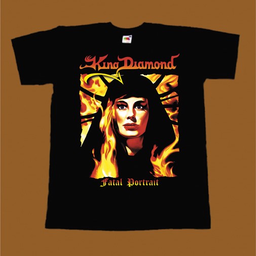 KING DIAMOND T-SHIRT - FATAL PORTRAIT