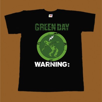 GREEN DAY T-SHIRT - WARNING