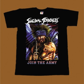 SUICIDAL TENDENCIES T-SHIRT - JOIN THE ARMY
