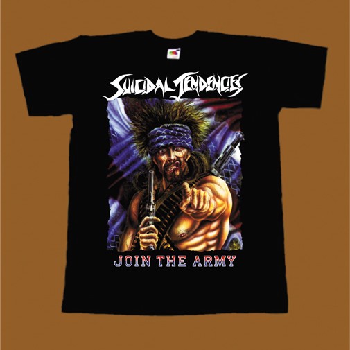 SUICIDAL TENDENCIES T-SHIRT - JOIN THE ARMY