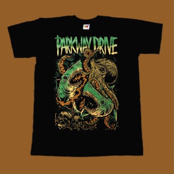 PARKWAY DRIVE T-SHIRT - SHARKS 2