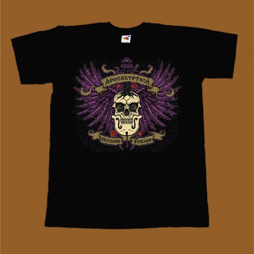 APOCALYPTICA T-SHIRT - HELSINKI FILNLAND