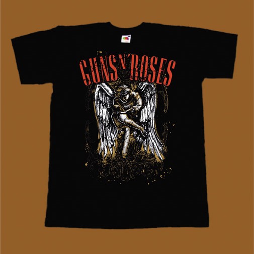 GUNS N ROSES T-SHIRT - ANGEL