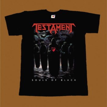 TESTAMENT T-SHIRT - SOULS OF BLACK