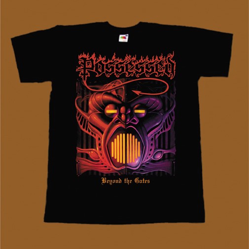 POSSESSED T-SHIRT - BEYOND THE GATES