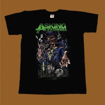 ASKING ALEXANDRIA T-SHIRT - GAMBLER