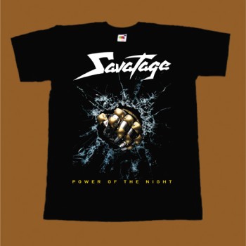 SAVATAGE T-SHIRT - POWER OF THE NIGHT