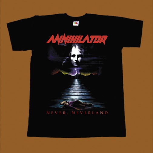 ANNIHILATOR T-SHIRT - NEVER NEVERLAND