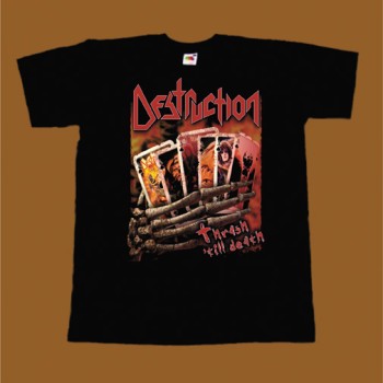 DESTRUCTION T-SHIRT - THRASH TILL DEATH