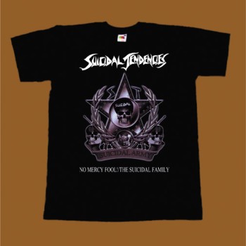 SUICIDAL TENDENCIES T-SHIRT - NO MERCY FOOL