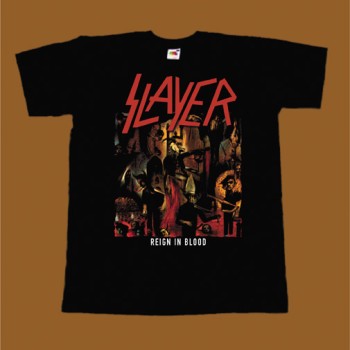 SLAYER T-SHIRT - REIGN IN BLOOD