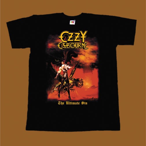 OZZY OSBOURNE T-SHIRT - THE ULTIMATE SIN