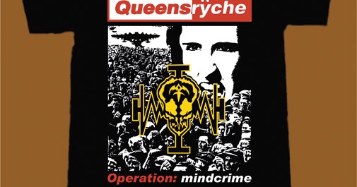 QUEENSRYCHE T-SHIRT - OPERATION MINDCRIME I 2