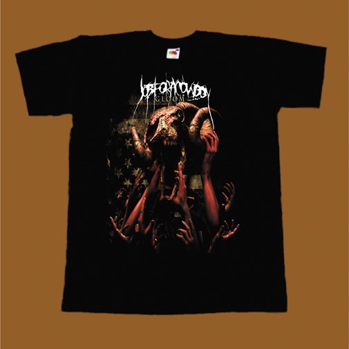 JOB FOR A COWBOY T-SHIRT - GLOOM