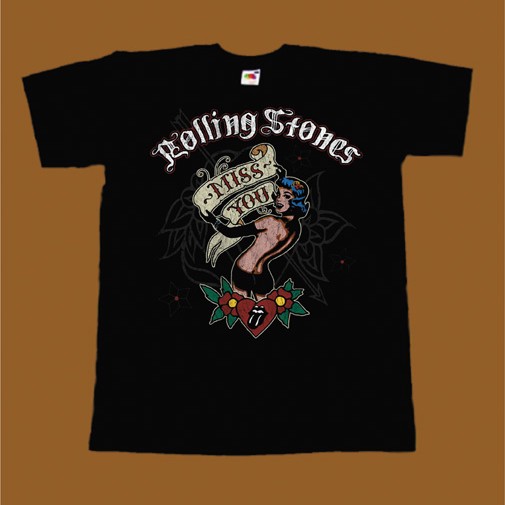 ROLLING STONES T-SHIRT - MISS YOU