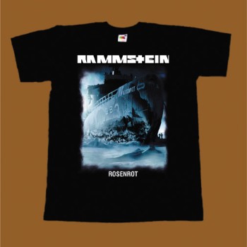 RAMMSTEIN T-SHIRT - ROSENROT 2
