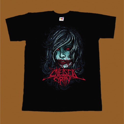 CHELSEA GRIN T-SHIRT - BLEEDED