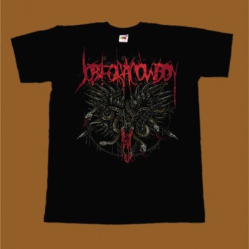 JOB FOR A COWBOY T-SHIRT - SNAKES