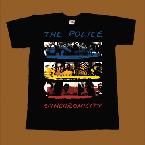 THE POLICE T-SHIRT - SYNCHRONICITY