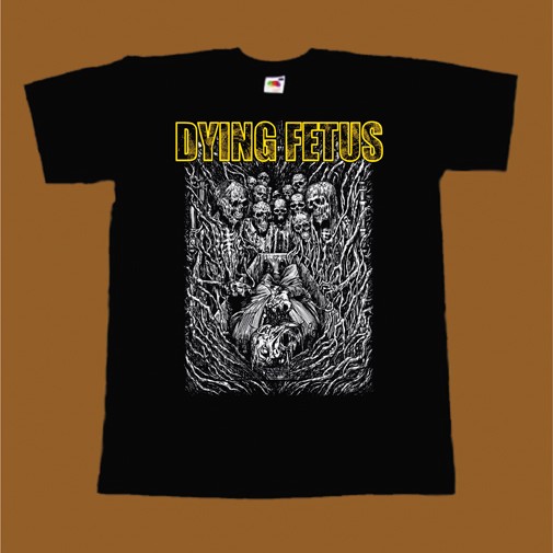 DYING FETUS T-SHIRT - SKELETONS