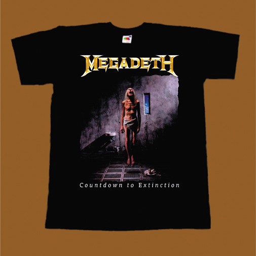 MEGADETH T-SHIRT - COUNTDOWN TO EXTINCTION