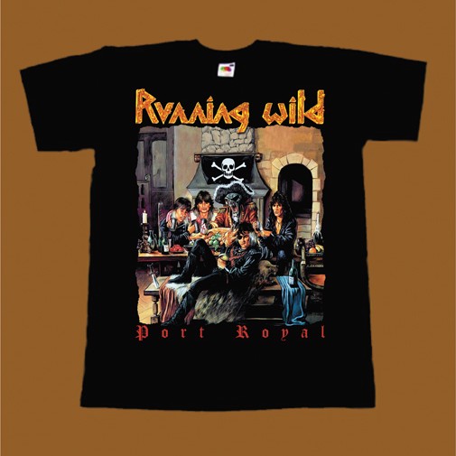 RUNNING WILD T-SHIRT - PORT ROYAL