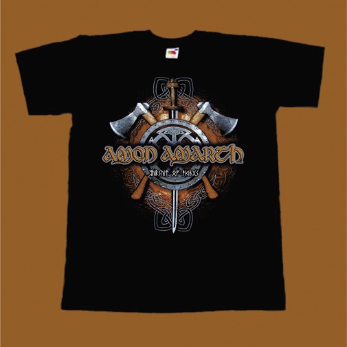 AMON AMARTH T-SHIRT - SHIELD