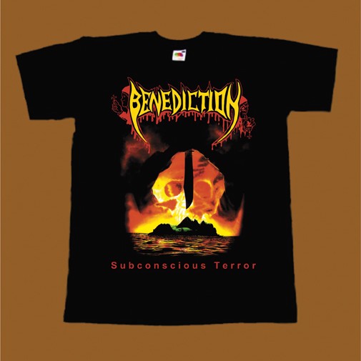BENEDICTION T-SHIRT - SUBCONSCIOUS TERROR