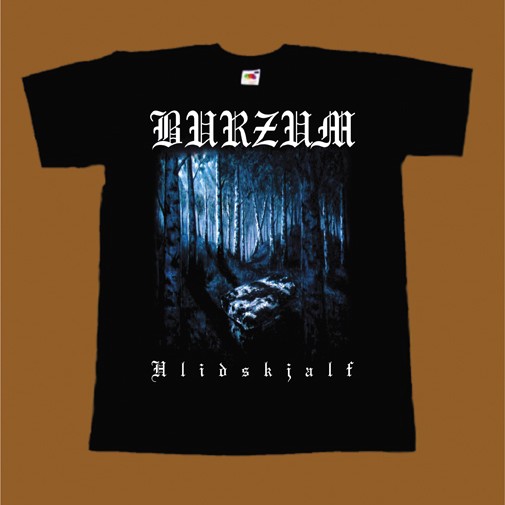 BURZUM T-SHIRT - HLIDSKJALF